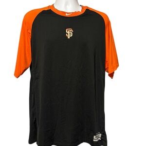 Nike Pro Combat DriFit Men's Fitted San Francisco Giants Short Sleeve Tee XXL